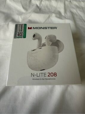 N-Lite 208 Wireless In-Ear Headphones — White